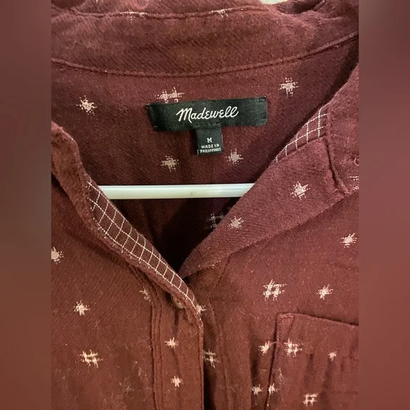 Madewell Printed Button Down - Picture 4 of 4